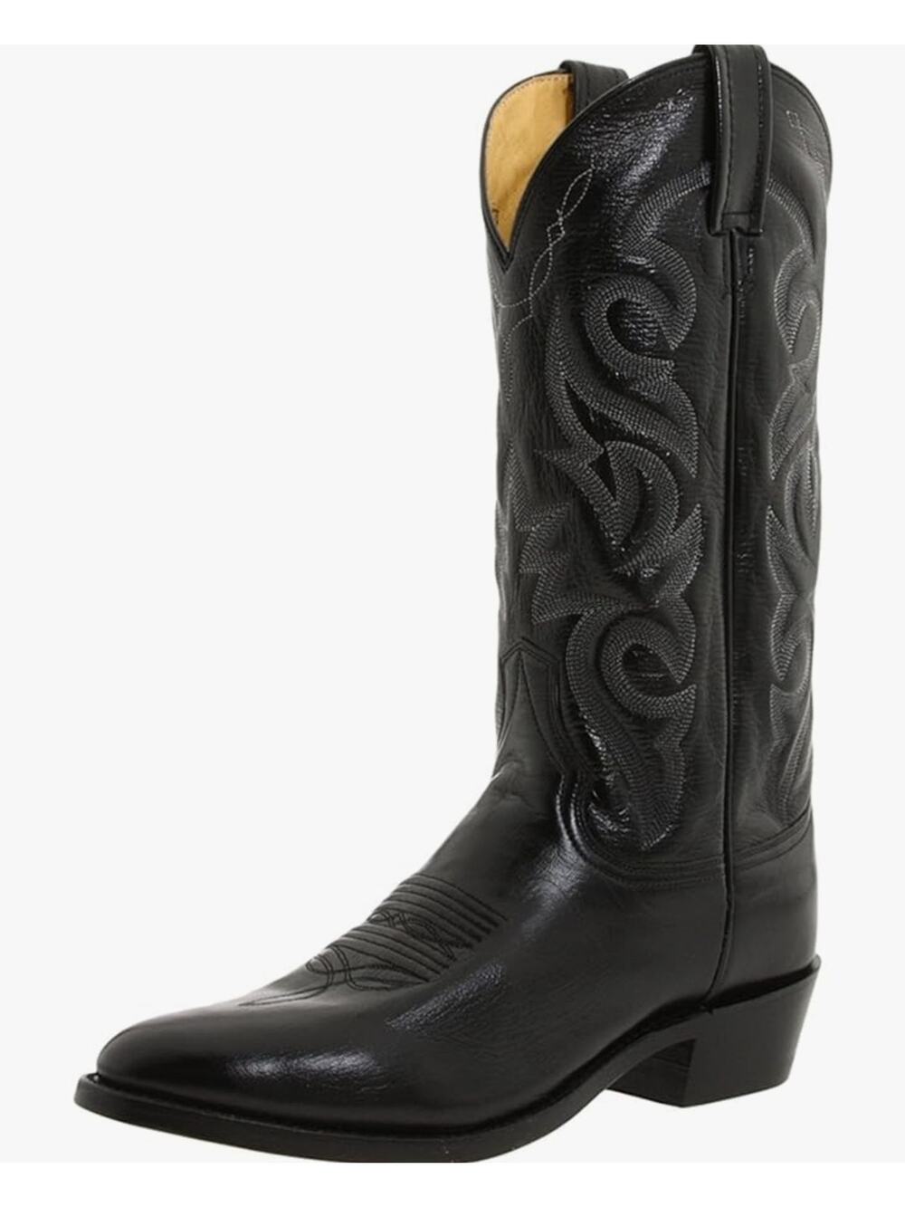 Dan Post Mens Milwaukee Round Toe Casual Boots Mid Calf - Black - Size 9.5 EW